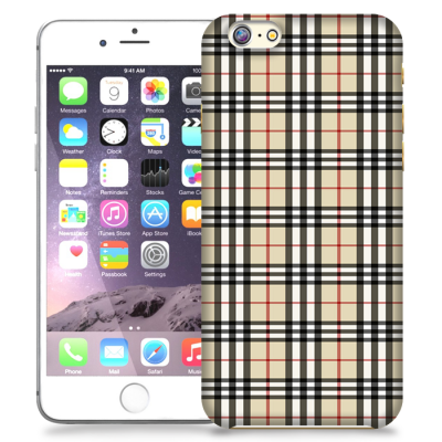 Skal till Apple iPhone 6 / 6S - Rugit - Beige