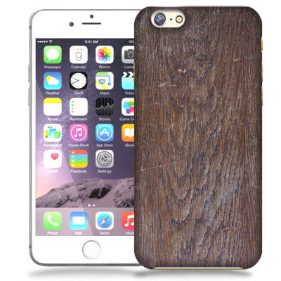Skal till Apple iPhone 6 / 6S - Slitet trä