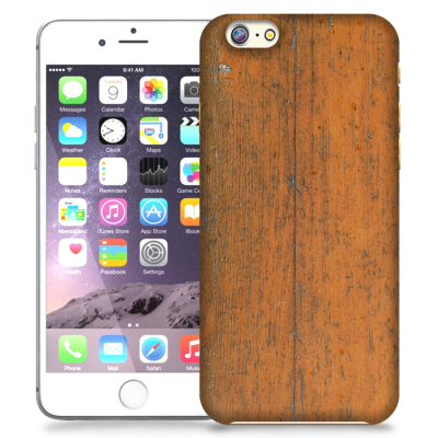 Skal till Apple iPhone 6 / 6S - Slitet trä