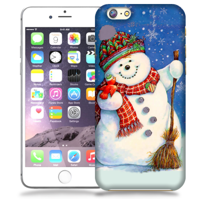 Skal till Apple iPhone 6 / 6S - Snögubbe