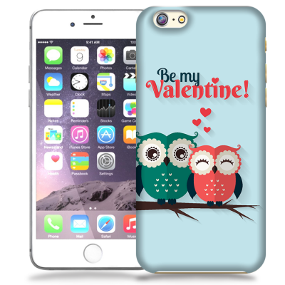 Skal till Apple iPhone 6 / 6S - Ugglor - Be my valentine