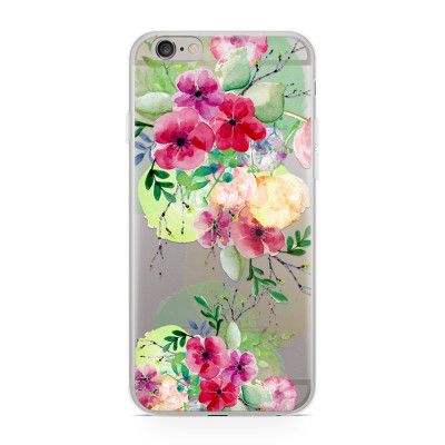 Skal till Apple iPhone 6(S) - Blommig konst