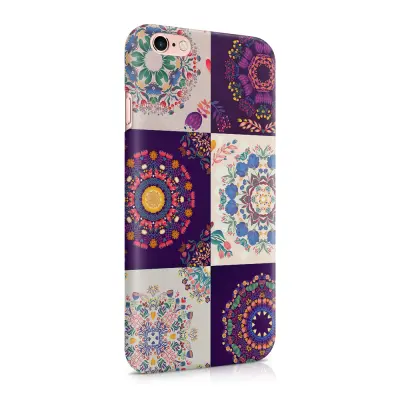 Skal till Apple iPhone 6(S)  - Blommigt lapptäcke