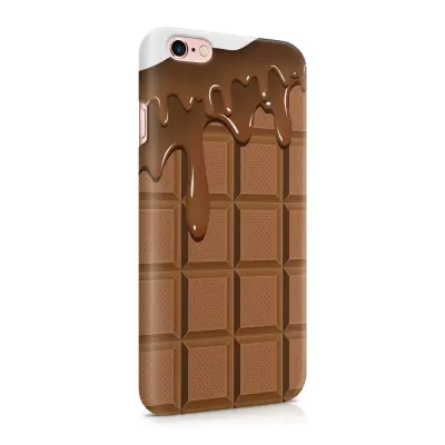 Skal till Apple iPhone 6(S)  - Choklad