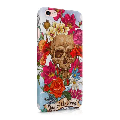 Skal till Apple iPhone 6(S)  - Dödskalle - Day of the dead