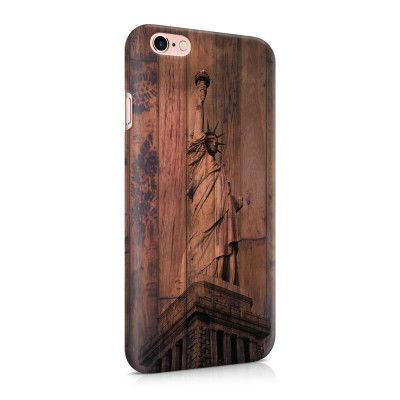 Skal till Apple iPhone 6(S)  - Frihetsgudinnan trä