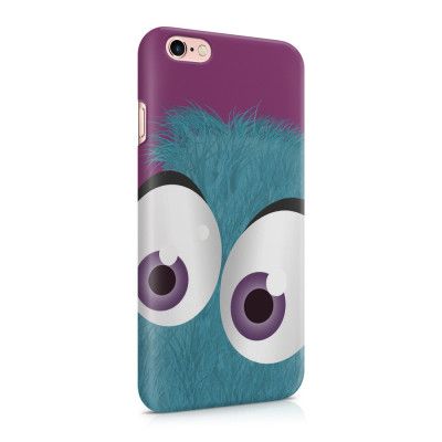 Skal till Apple iPhone 6(S)  - Fuzzy monster - Blå