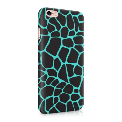 Skal till Apple iPhone 6(S)  - Gepard - Neonblå