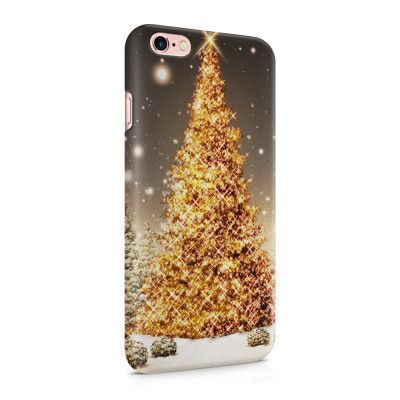 Skal till Apple iPhone 6(S)  - Glimmrande Julgran