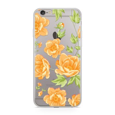 Skal till Apple iPhone 6(S) - Gula Rosor
