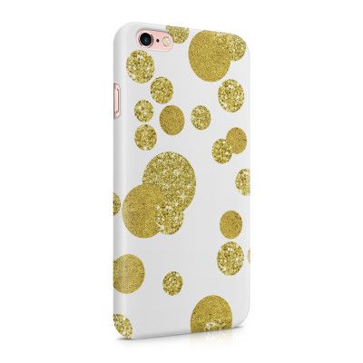 Skal till Apple iPhone 6(S)  - Guldkonfetti