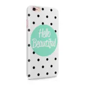 Skal till Apple iPhone 6(S)  - Hello Beautiful - Turkos