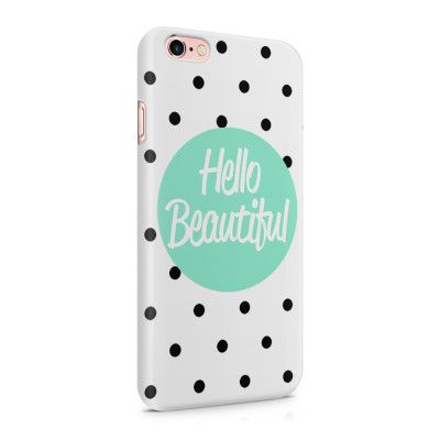 Skal till Apple iPhone 6(S)  - Hello Beautiful - Turkos