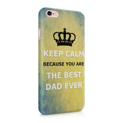 Skal till Apple iPhone 6(S)  - Keep Calm - Best dad