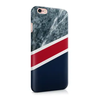Skal till Apple iPhone 6(S) - Marble New England