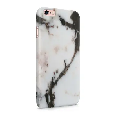 Skal till Apple iPhone 6(S)  - Marble - Vit