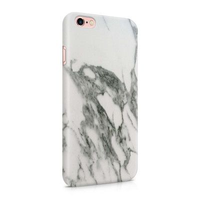 Skal till Apple iPhone 6(S)  - Marble - Vit/Grå