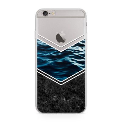 Skal till Apple iPhone 6(S) - Marble water