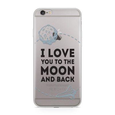 Skal till Apple iPhone 6(S) - Moon and Back