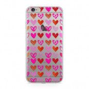 Skal till Apple iPhone 6(S) - Multiple hearts