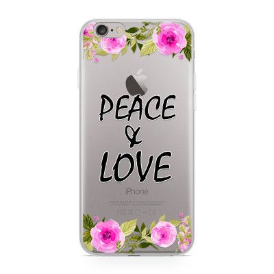 Skal till Apple iPhone 6(S) - Peace & Love