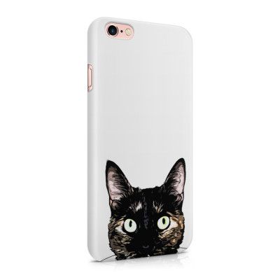 Skal till Apple iPhone 6(S) - Peeking Cat