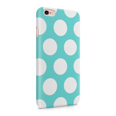 Skal till Apple iPhone 6(S)  - Polka - Turkos