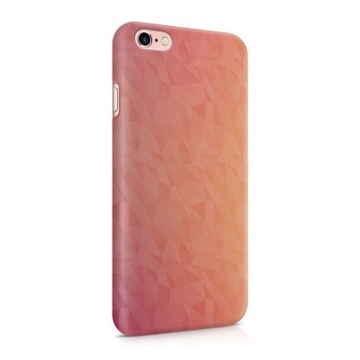 Skal till Apple iPhone 6(S)  - Prismor - Rosa/Orange