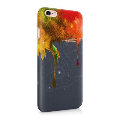 Skal till Apple iPhone 6(S)  - Rinnande färg - Spektrum