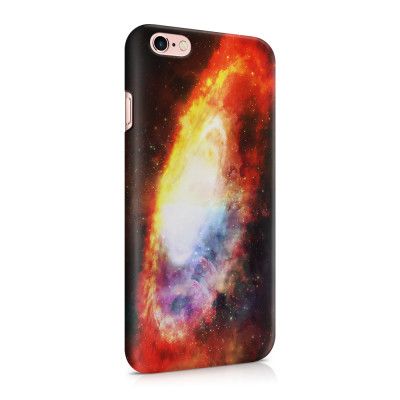 Skal till Apple iPhone 6(S)  - Rymden - Röd