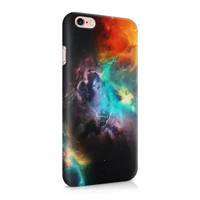 Skal till Apple iPhone 6(S)  - Rymden - Svart/Blå