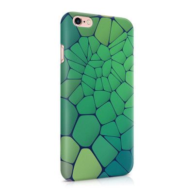 Skal till Apple iPhone 6(S)  - Skifferstenar - Grön