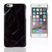 Skal till Apple iPhone 6(S) - Svart Marmor