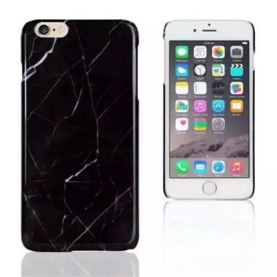 Skal till Apple iPhone 6(S) - Svart Marmor