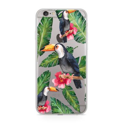 Skal till Apple iPhone 6(S) - Tukan jungle