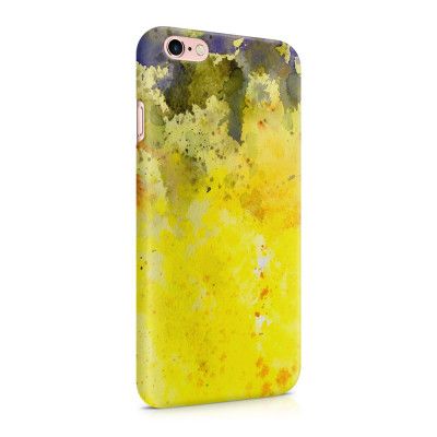 Skal till Apple iPhone 6(S)  - Vattenfärg - Gul