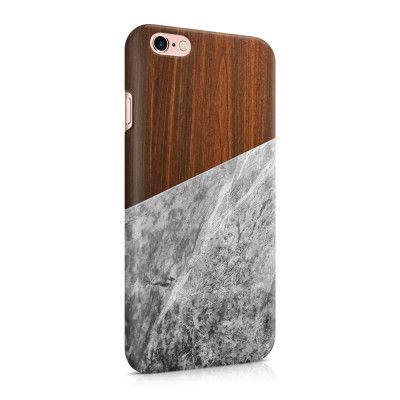 Skal till Apple iPhone 6(S) - Wooden Marble B