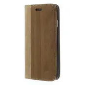 Smooth Plånboksfodral till Apple iPhone 6 / 6S (Brun)