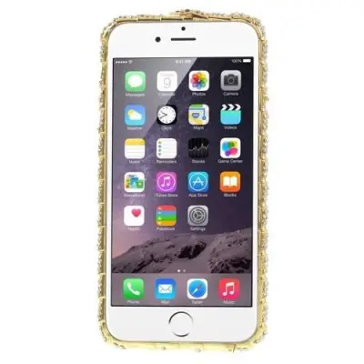 Snake Head Bumper till iPhone 6 / 6S - Guld