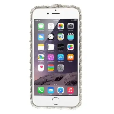 Snake Head Bumper till iPhone 6 / 6S - Silver