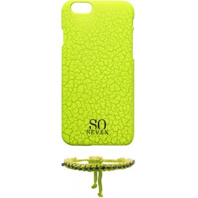 So Seven Fluo Cracks (iPhone 6/6S) - Grön