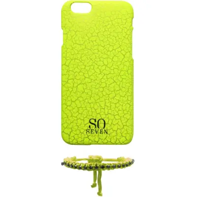 So Seven Fluo Cracks (iPhone 6/6S) - Grön