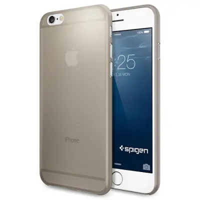 SPIGEN Air Skin 0.4mm Thick Skal till Apple iPhone 6/6S (Champagne)