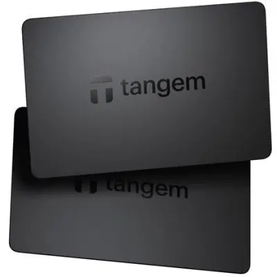 Tangem Wallet - 3-pack Svart