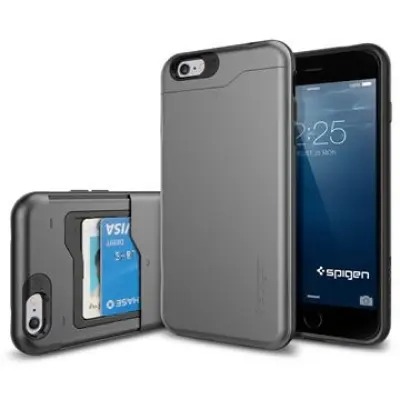 Spigen Case Slim Armor CS (iPhone 6/6S) - Gun metal