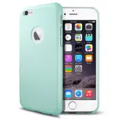 SPIGEN Leather Fit Skal till Apple iPhone 6/6S (Mint)