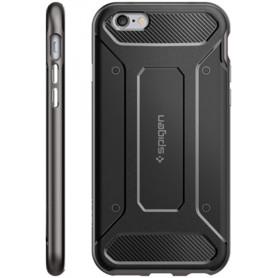 Spigen Neo Hybrid Carbon (iPhone 6/6S) - Gun metal