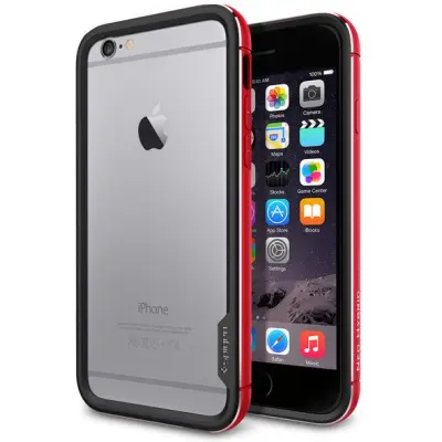 Spigen Neo Hybrid EX Metal (iPhone 6) - Röd