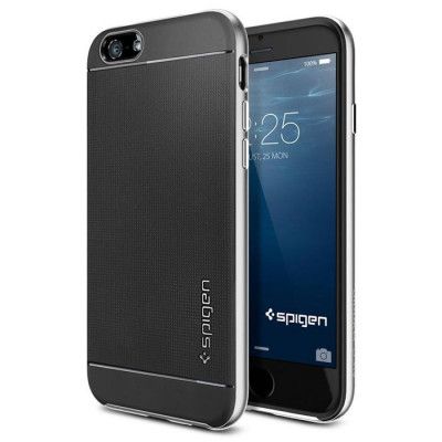 SPIGEN Neo Hybrid Skal till Apple iPhone 6/6S (Satin Silver)
