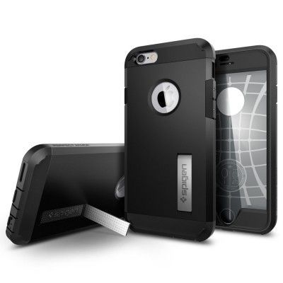 Spigen Perfect Armor Skal till Apple iPhone 6/6S - Svart